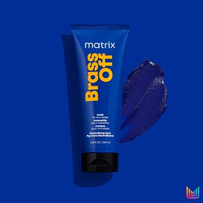 Matrix Brass Off Mask Maska za lase za ženske 200 ml