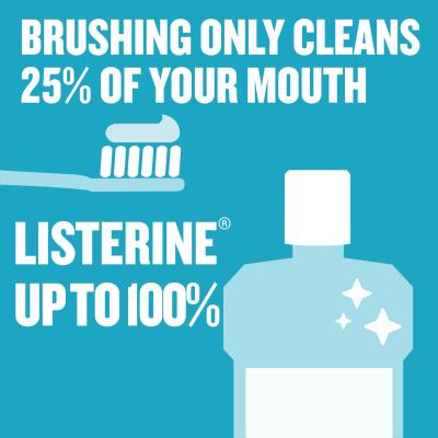 Listerine Cool Mint Mouthwash Ustna vodica 1000 ml