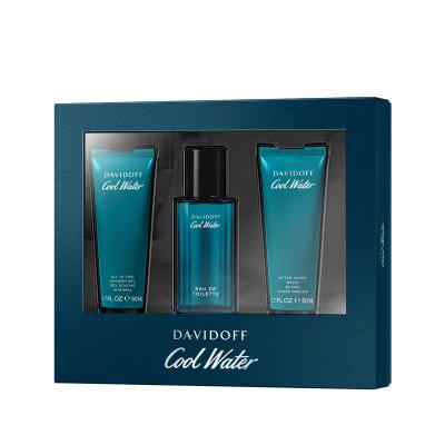 Davidoff Cool Water SET1 Darilni set EDT 40 ml + gel za prhanje 50 ml + balzam po britju 50 ml