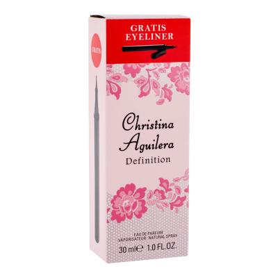 Christina Aguilera Definition Darilni set parfumska voda 20 ml + svinčnik za oči 1 ml