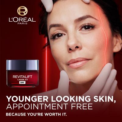 L&#039;Oréal Paris Revitalift Laser X3 Day Cream Dnevna krema za obraz za ženske 50 ml