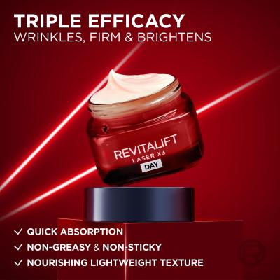 L&#039;Oréal Paris Revitalift Laser X3 Day Cream Dnevna krema za obraz za ženske 50 ml