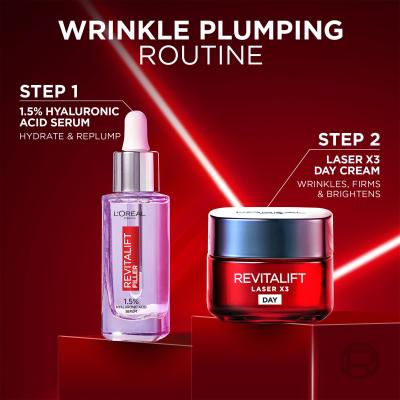 L&#039;Oréal Paris Revitalift Laser X3 Day Cream Dnevna krema za obraz za ženske 50 ml