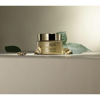 AHAVA 24K Gold Mineral Mud Mask Maska za obraz za ženske 50 ml