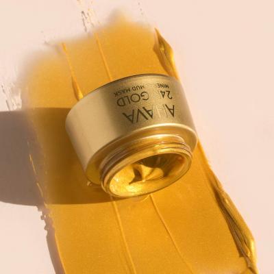 AHAVA 24K Gold Mineral Mud Mask Maska za obraz za ženske 50 ml