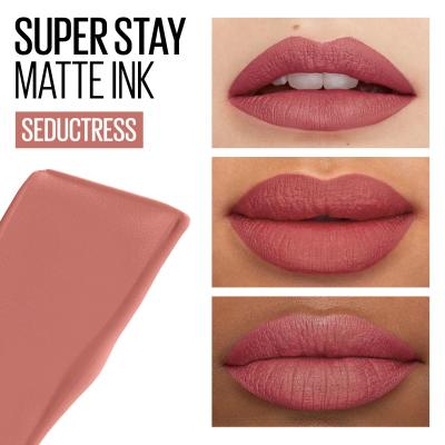 Maybelline Superstay Matte Ink Liquid Šminka za ženske 5 ml Odtenek 65 Seductress