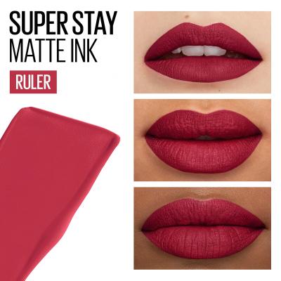 Maybelline Superstay Matte Ink Liquid Šminka za ženske 5 ml Odtenek 80 Ruler