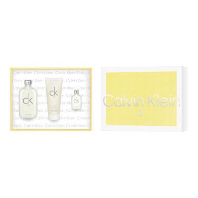 Calvin Klein CK One Darilni set toaletna voda 100 ml + toaletna voda 15 ml + gel za prhanje 100 ml