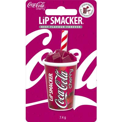 Lip Smacker Coca-Cola Cup Cherry Balzam za ustnice za otroke 7,4 g