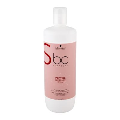 Schwarzkopf Professional BC Bonacure Peptide Repair Rescue Micellar Šampon za ženske 1000 ml