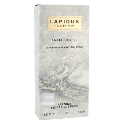 Ted Lapidus Lapidus Pour Homme Toaletna voda za moške 100 ml poškodovana škatla