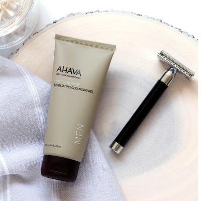 AHAVA Men Time To Energize Čistilni gel za moške 100 ml