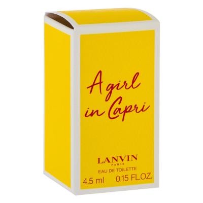 Lanvin A Girl in Capri Toaletna voda za ženske 4,5 ml