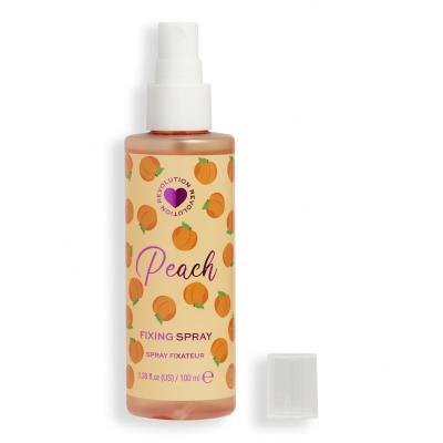 I Heart Revolution Peach Fixing Spray Fiksator za ličila za ženske 100 ml