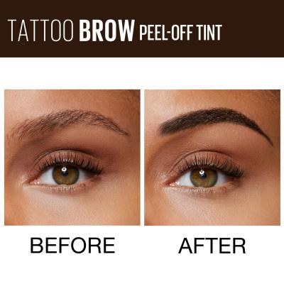 Maybelline Tattoo Brow Barva za obrvi za ženske 4,6 g Odtenek Dark Brown