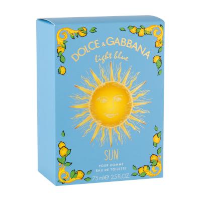 Dolce&amp;Gabbana Light Blue Sun Pour Homme Toaletna voda za moške 75 ml