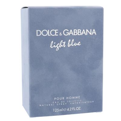 Dolce&amp;Gabbana Light Blue Pour Homme Toaletna voda za moške 125 ml poškodovana škatla