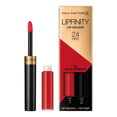 Max Factor Lipfinity 24HRS Lip Colour Šminka za ženske 4,2 g Odtenek 125 So Glamorous