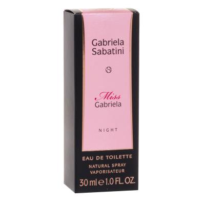 Gabriela Sabatini Miss Gabriela Night Toaletna voda za ženske 30 ml poškodovana škatla