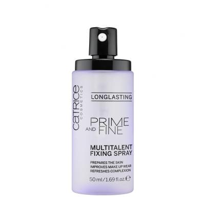 Catrice Prime And Fine Multitalent Fixing Spray Fiksator za ličila za ženske 50 ml