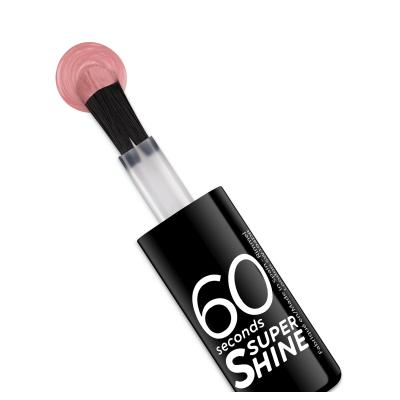 Rimmel London 60 Seconds Super Shine Lak za nohte za ženske 8 ml Odtenek 711 Xposed