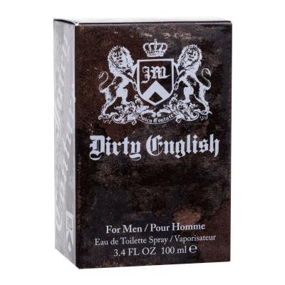 Juicy Couture Dirty English For Men Toaletna voda za moške 100 ml poškodovana škatla