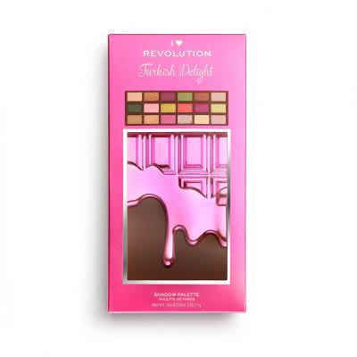 I Heart Revolution Chocolate Eyeshadow Palette Senčilo za oči za ženske 18 g Odtenek Turkish Delight