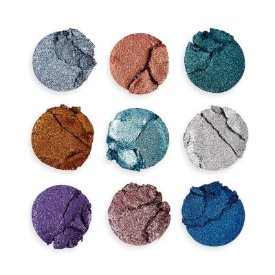 Makeup Revolution London Pressed Glitter Senčilo za oči za ženske 13,5 g Odtenek Illusion