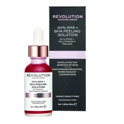 Revolution Skincare Skincare 30% AHA + BHA Peeling Solution Piling za ženske 30 ml