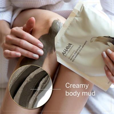 AHAVA Deadsea Mud Dermud Nourishing Body Cream Piling za telo za ženske 400 g