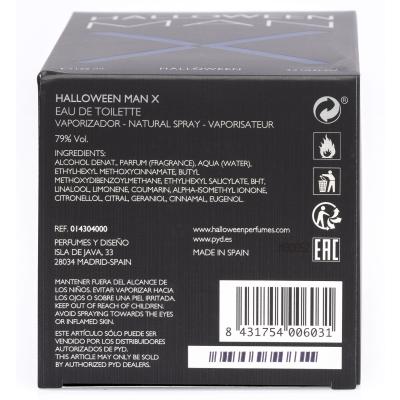 Halloween Man X Toaletna voda za moške 125 ml