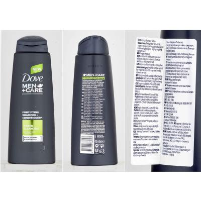 Dove Men + Care Fresh Clean 2in1 Šampon za moške 400 ml