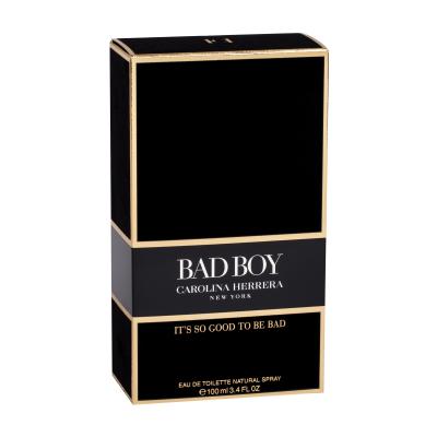 Carolina Herrera Bad Boy Toaletna voda za moške 100 ml poškodovana škatla