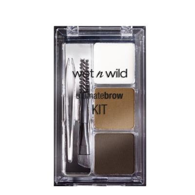 Wet n Wild Ultimate Brow™ Paletka za obrvi za ženske 2,5 g Odtenek Ash Brown