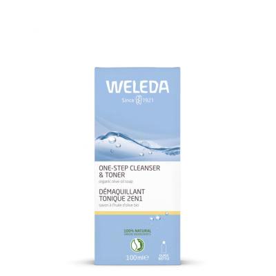 Weleda Witch Hazel One-Step Cleanser &amp; Toner Tonik za ženske 100 ml