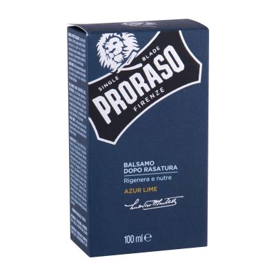 PRORASO Azur Lime After Shave Balm Balzam po britju za moške 100 ml