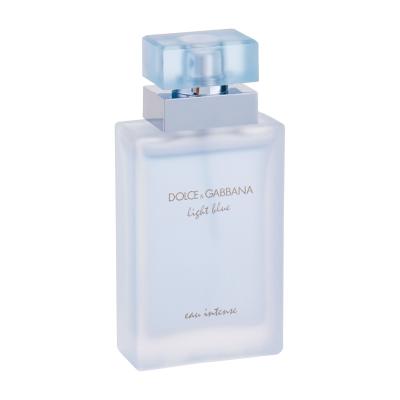 Dolce&amp;Gabbana Light Blue Eau Intense Parfumska voda za ženske 25 ml poškodovana škatla