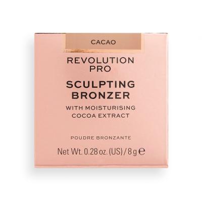 Revolution Pro Sculpting Bronzer Bronzer za ženske 8 g Odtenek Cacao