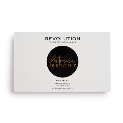 Makeup Revolution London X Patricia Bright Senčilo za oči za ženske 33,6 g Odtenek Rich In Life