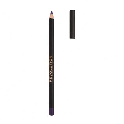 Makeup Revolution London Kohl Eyeliner Svinčnik za oči za ženske 1,3 g Odtenek Purple