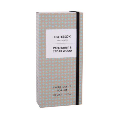 Notebook Fragrances Patchouly &amp; Cedar Wood Toaletna voda za moške 100 ml