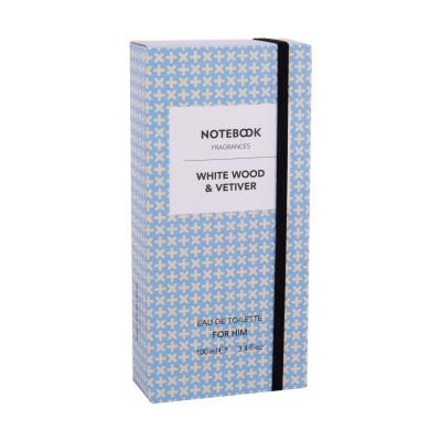 Notebook Fragrances White Wood &amp; Vetiver Toaletna voda za moške 100 ml