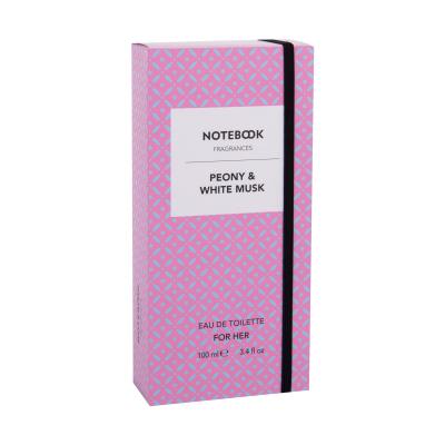 Notebook Fragrances Peony &amp; White Musk Toaletna voda za ženske 100 ml