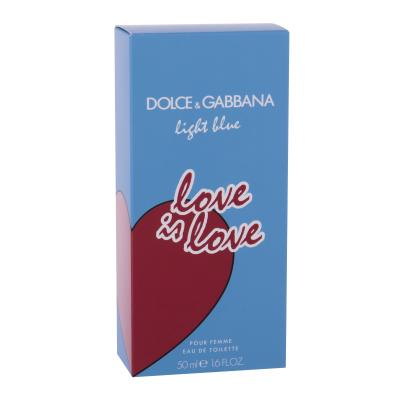 Dolce&amp;Gabbana Light Blue Love Is Love Toaletna voda za ženske 50 ml