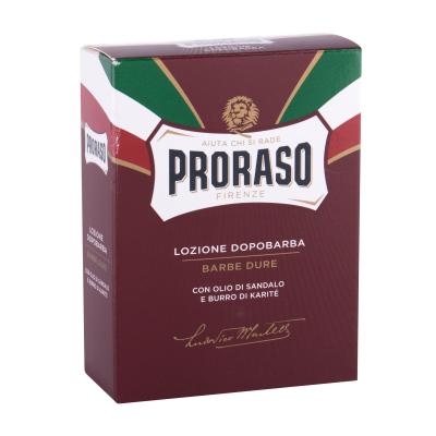 PRORASO Red After Shave Lotion Vodica po britju za moške 100 ml poškodovana škatla