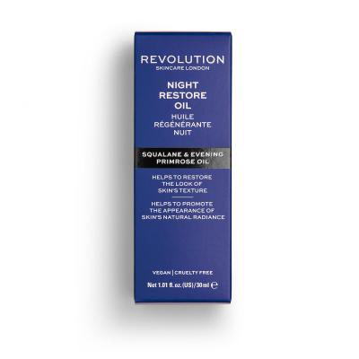 Revolution Skincare Night Restore Oil Serum za obraz za ženske 30 ml