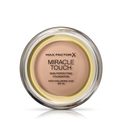 Max Factor Miracle Touch Cream-To-Liquid SPF30 Puder za ženske 11,5 g Odtenek 045 Warm Almond