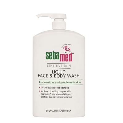 SebaMed Sensitive Skin Face &amp; Body Wash Tekoče milo za ženske 1000 ml