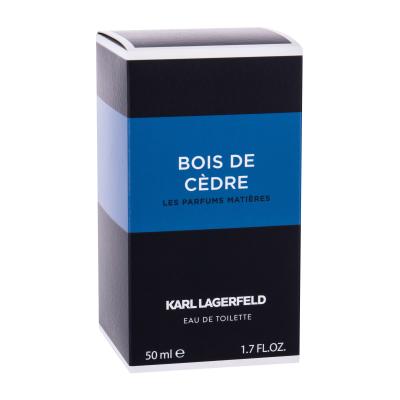 Karl Lagerfeld Les Parfums Matières Bois de Cedre Toaletna voda za moške 50 ml
