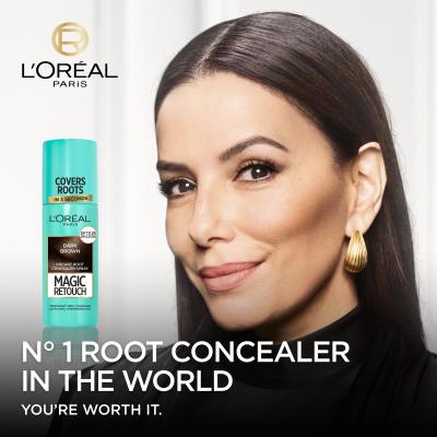 L&#039;Oréal Paris Magic Retouch Instant Root Concealer Spray Barva za lase za ženske 75 ml Odtenek Beige